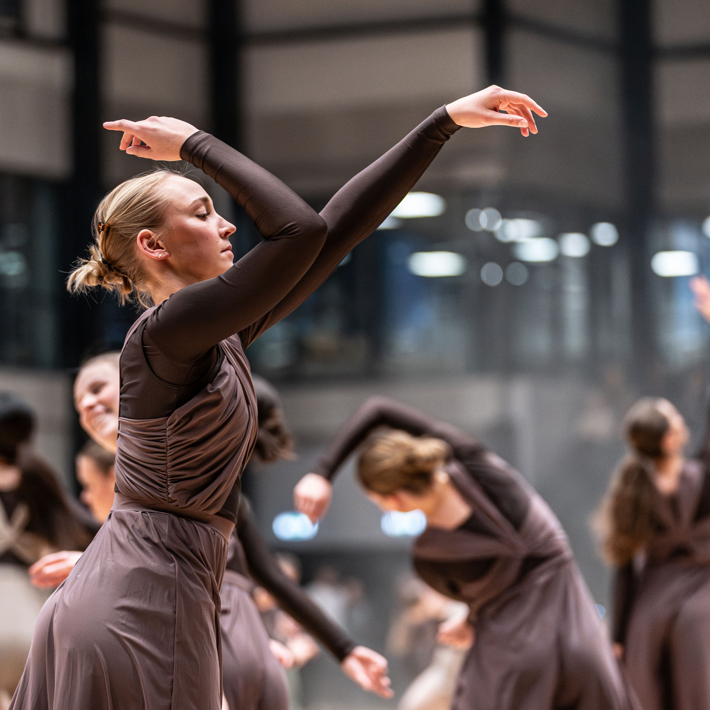 dansere, gymnastik, Ollerup, prisfest