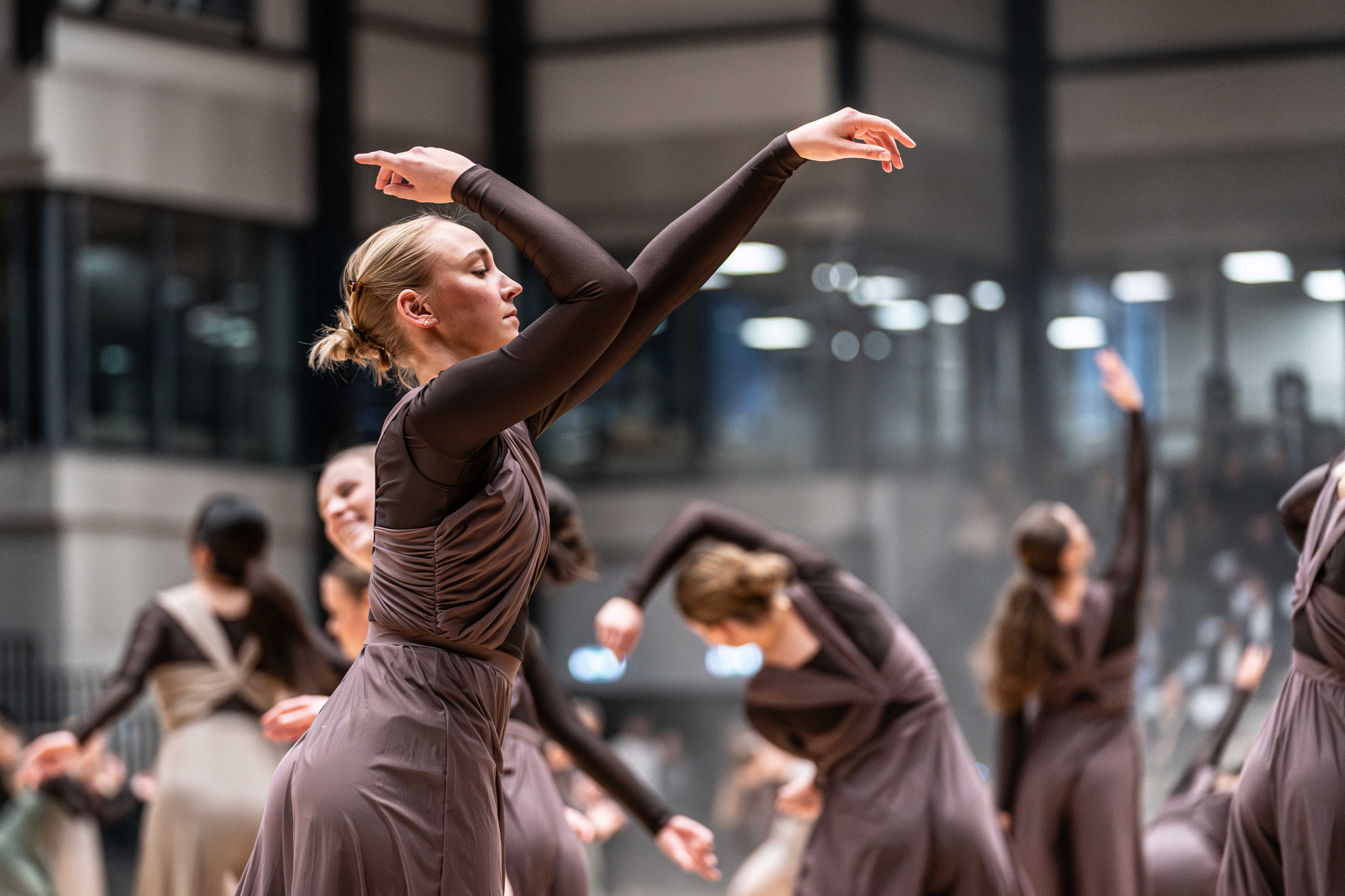 dansere, gymnastik, Ollerup, prisfest