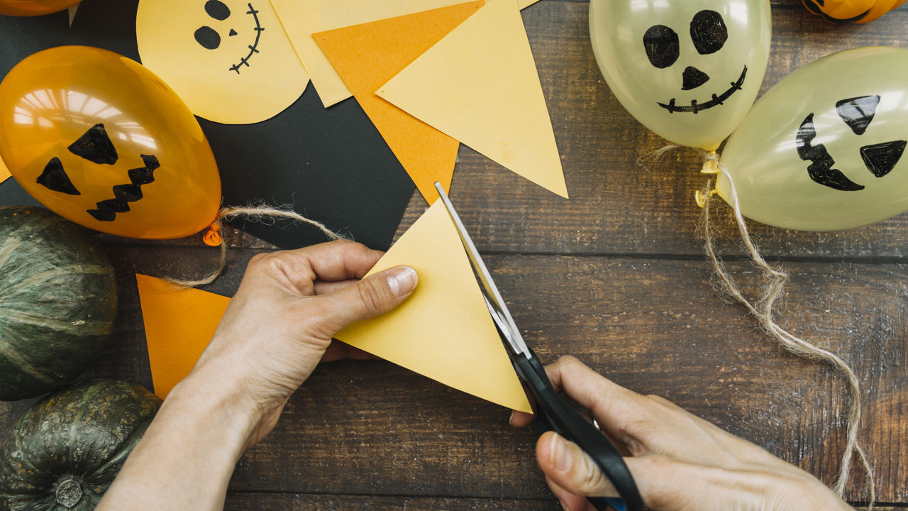 Halloween papir-klip