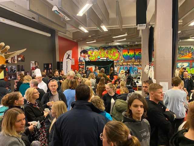 Billede fra Svendborg Ungdomsskoles afslutning 2023