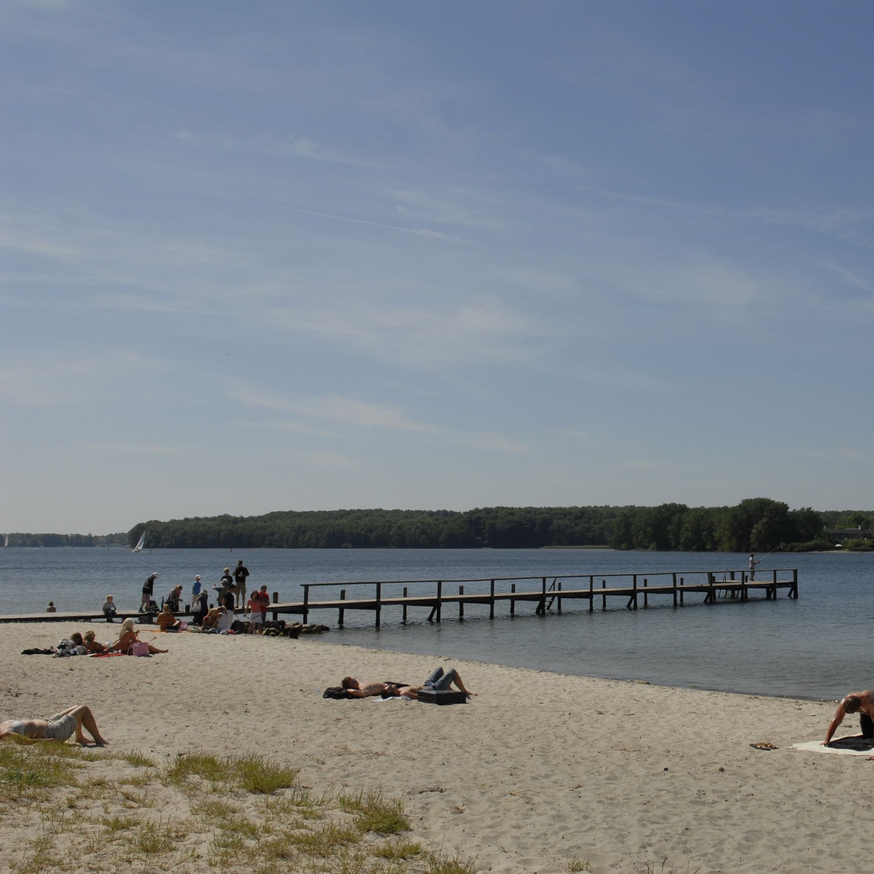 Christiansminde Strand er en af kommunens fem Badepunkt-strande.