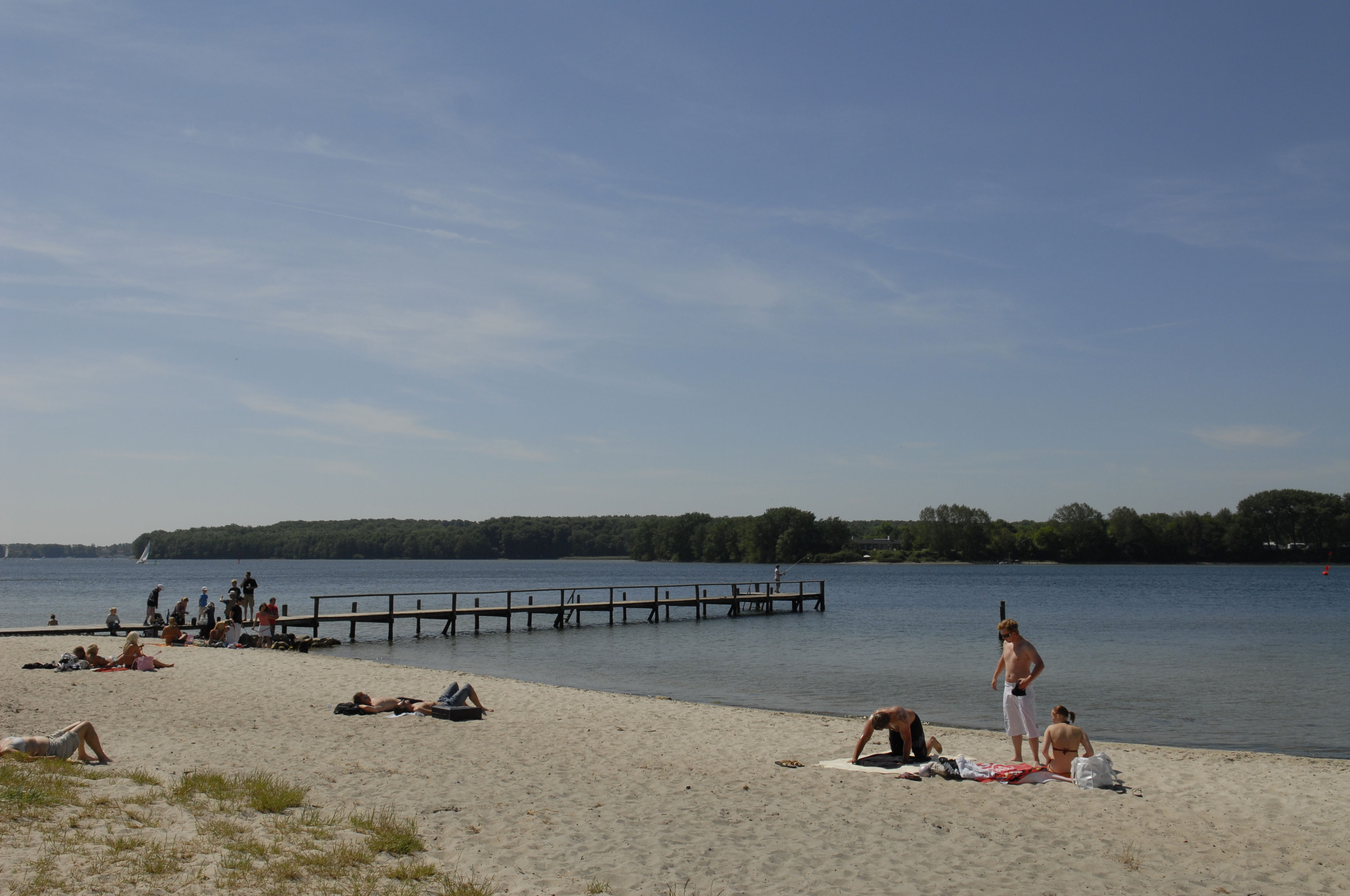 Christiansminde Strand er en af kommunens fem Badepunkt-strande.