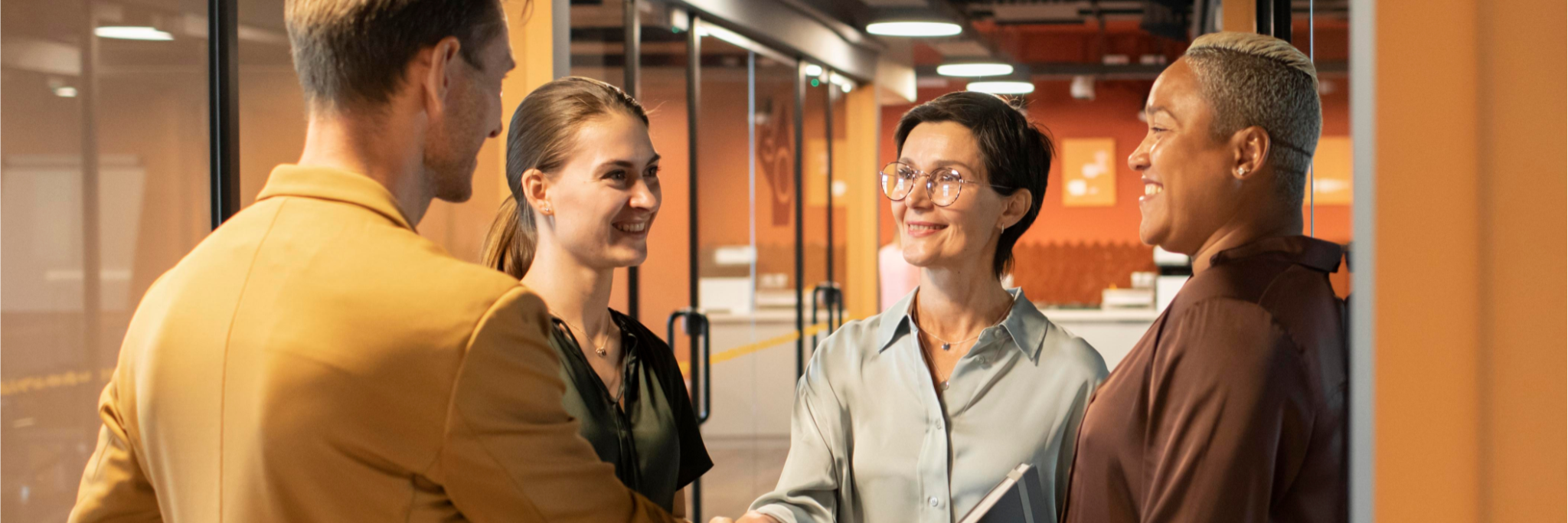 Mennesker, der netværker