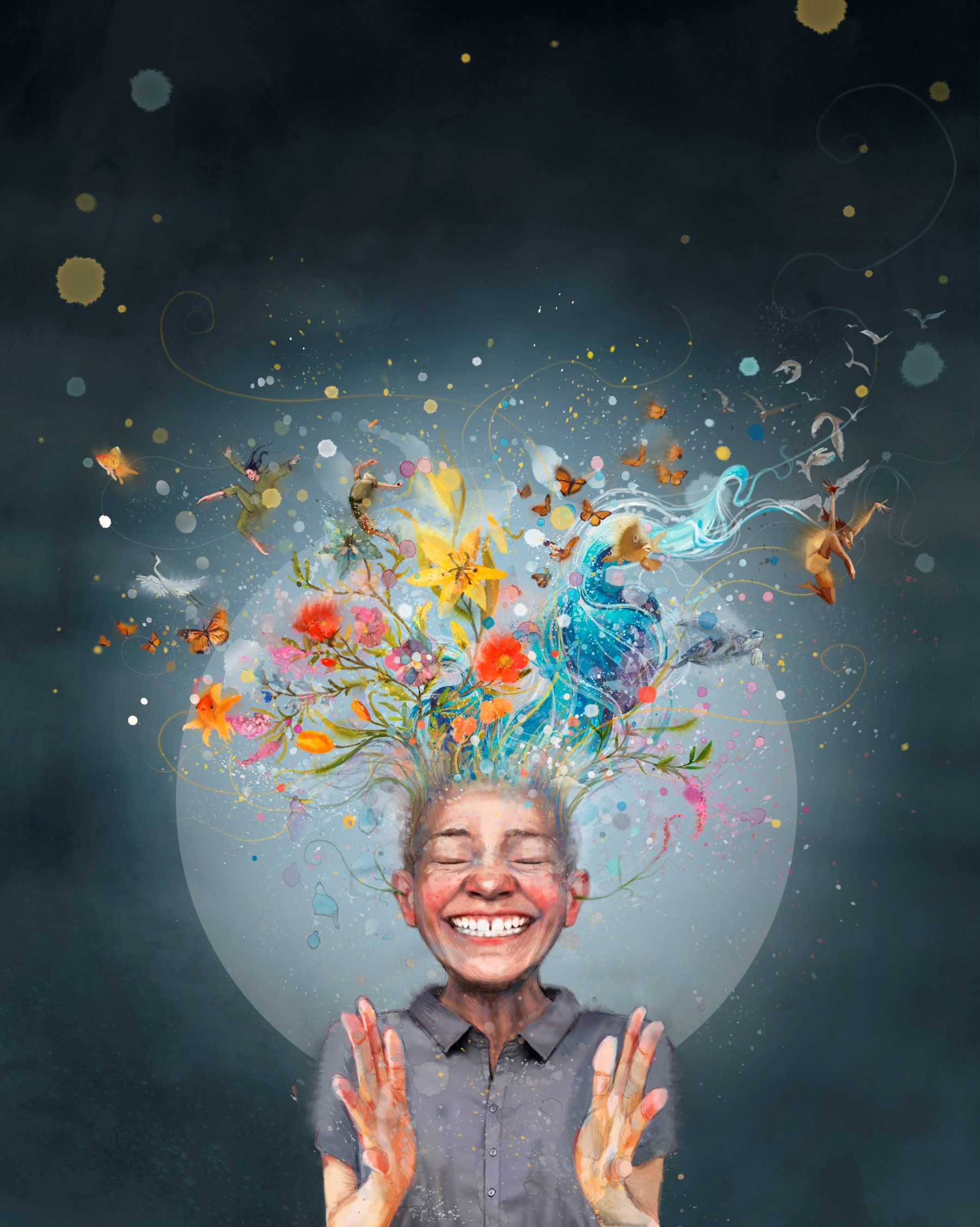 Plakat CREATE Festival 2025 af Lisa Aisato