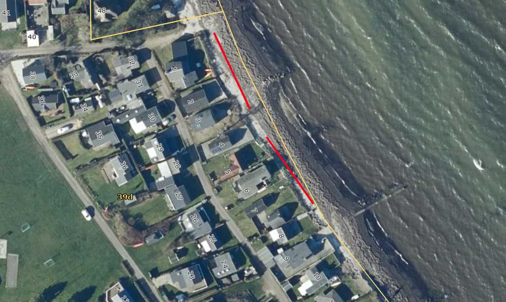 kystbeskyttelse elsehoved 1-3 og 5-7