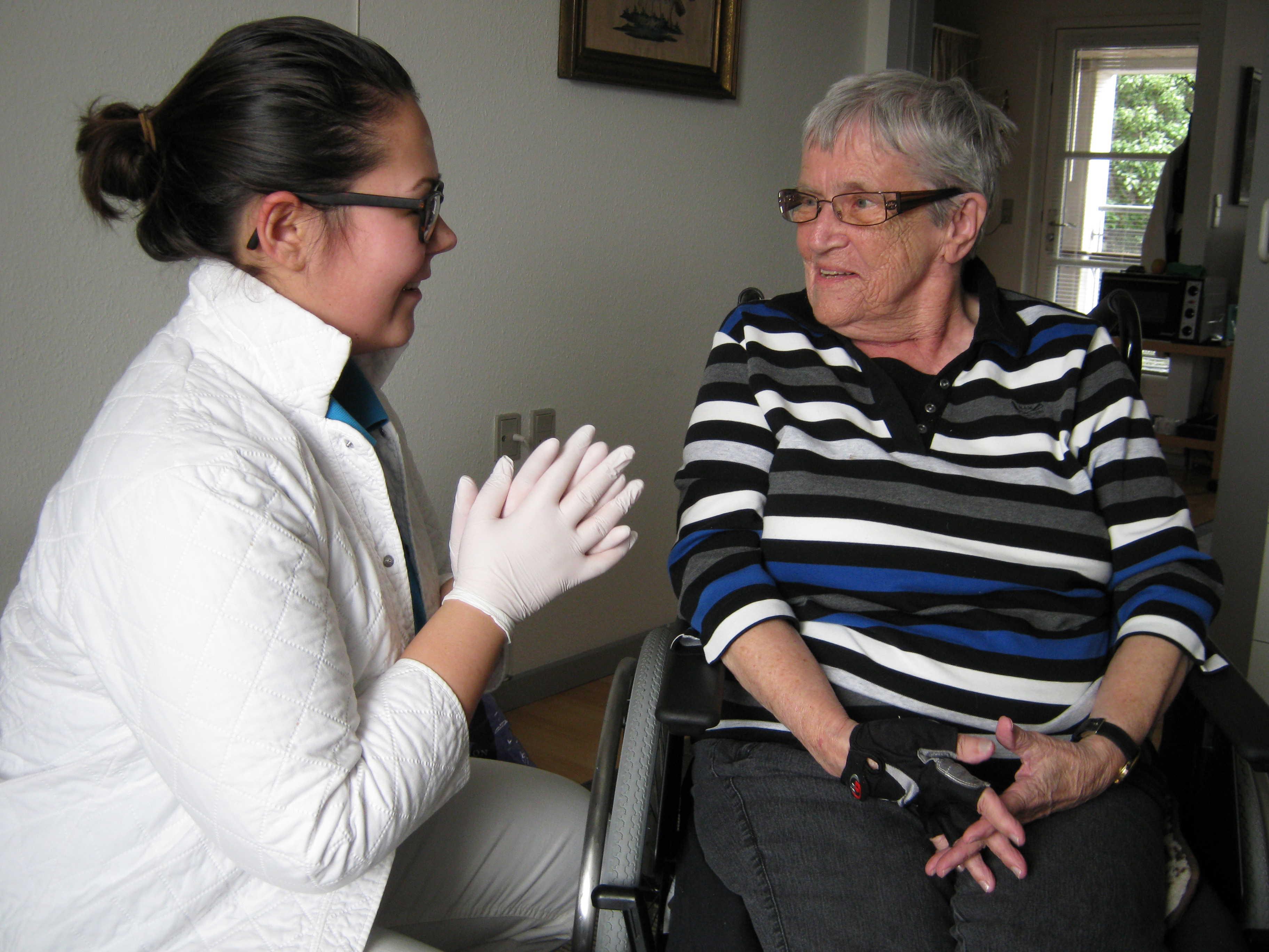 Klinikassistent og borger