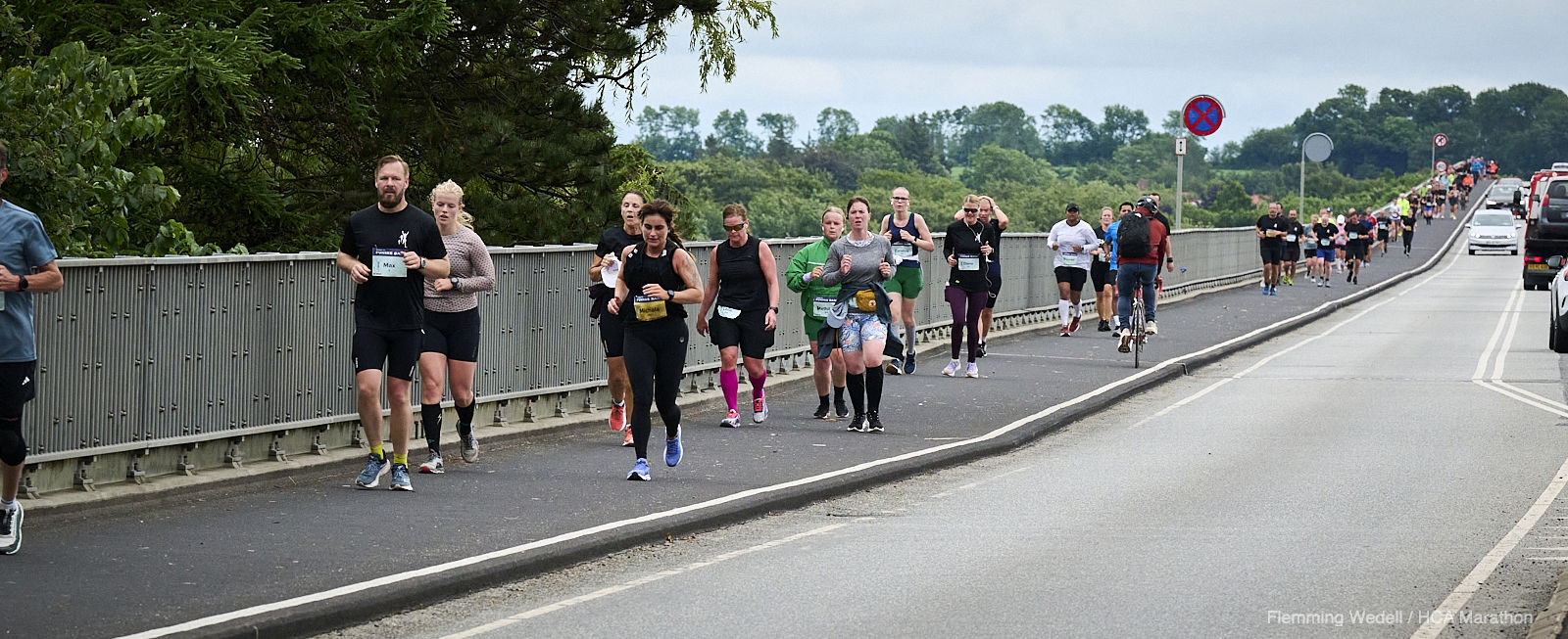 Løbere på Svendborgsundbroen