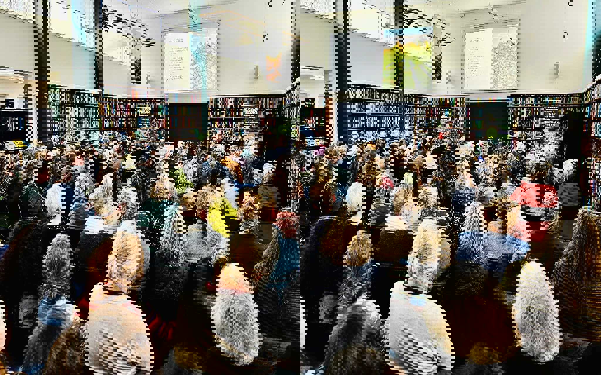 Biblioteks arrangement