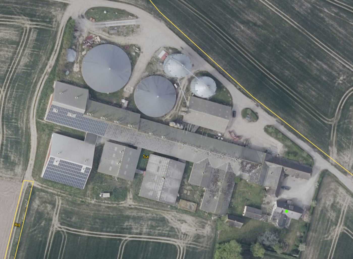 Oversigtskort af Møllevænget 13, 5932 Humble