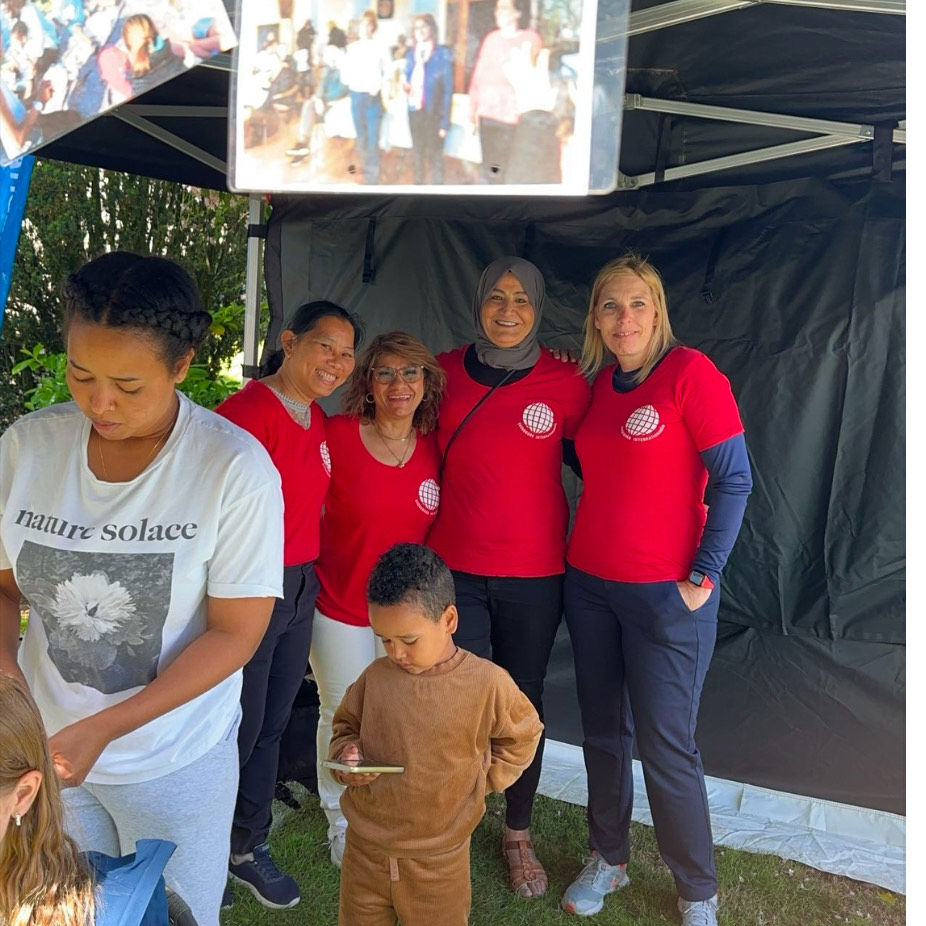 Medlemmer af integrationsrådet ved Ollerup demokratifestival 2024
