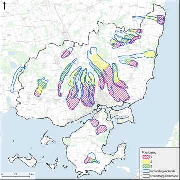 Prioriterede områder i indsatsplan