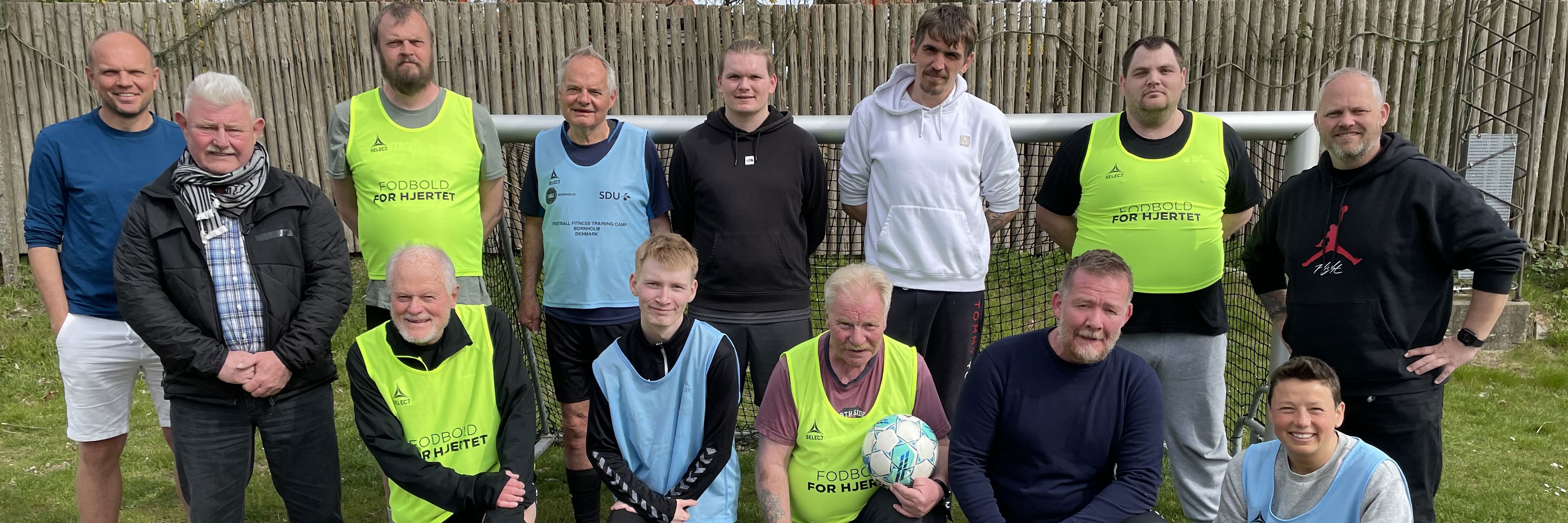 Svendborgs OMBOLD-hold til onsdagstræning på FC Kurants baner