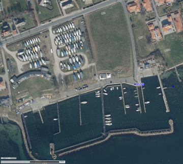 Her ser du en oversigt over de forskellige steder ved stranden.