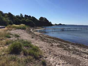 Her ser du Ballen Strand
