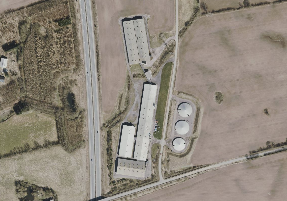 Oversigtskort over Pavegyden 1A