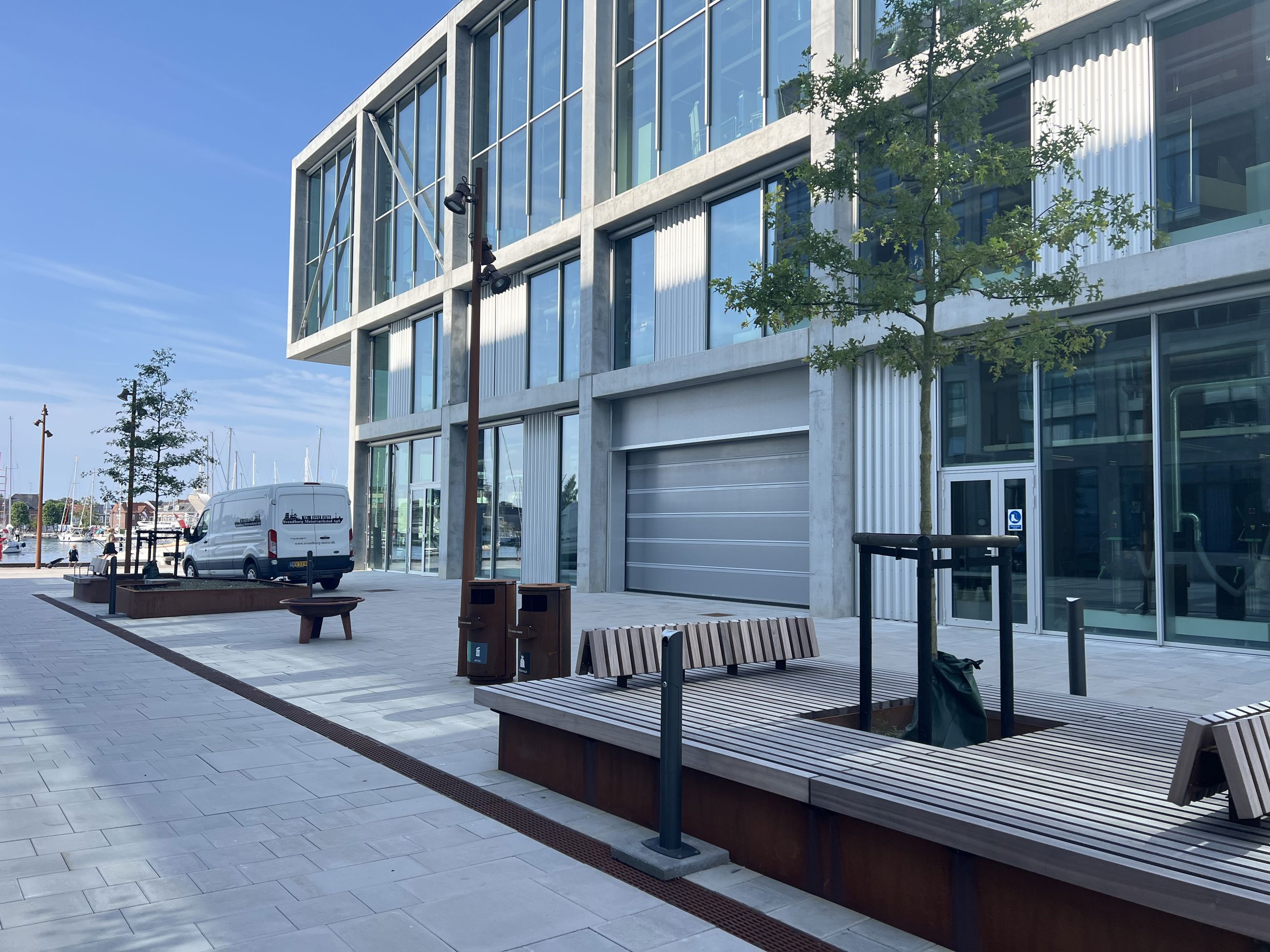 Strøget mellem SIMAC og SME.