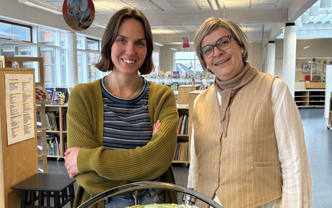 Sofie og Malene, folkeskolelærere på Vestre Skole