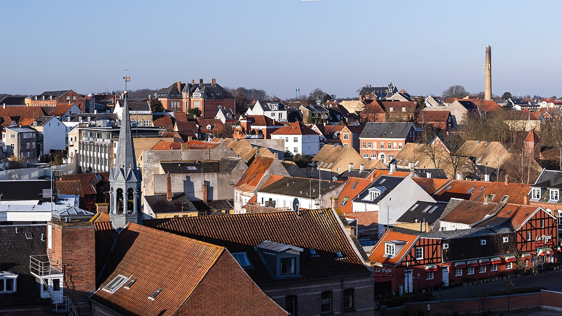 Billede over Svendborg by
