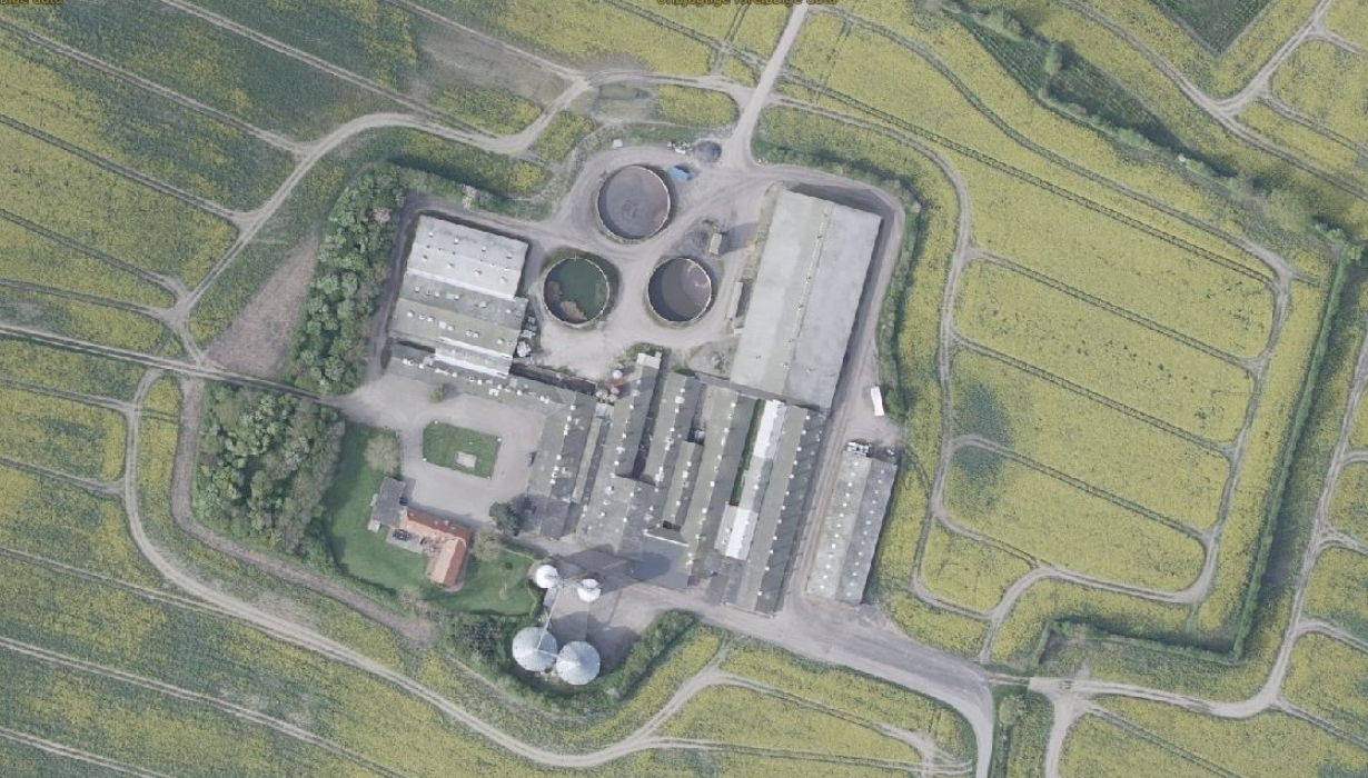 Kortudsnit af Bjerrebyvej 3, 5953 Tranekær