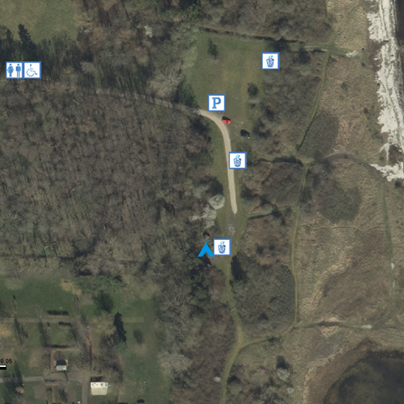 Her ser du et billede af, hvor de forskellige ting er.