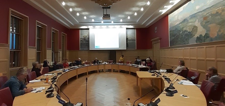 Foto: Konstituering af Ældrerådet 2022-25 i Byrådssalen